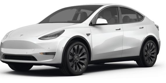 TESLA MODEL Y 2022 7SAYGDEF6NF451898 image
